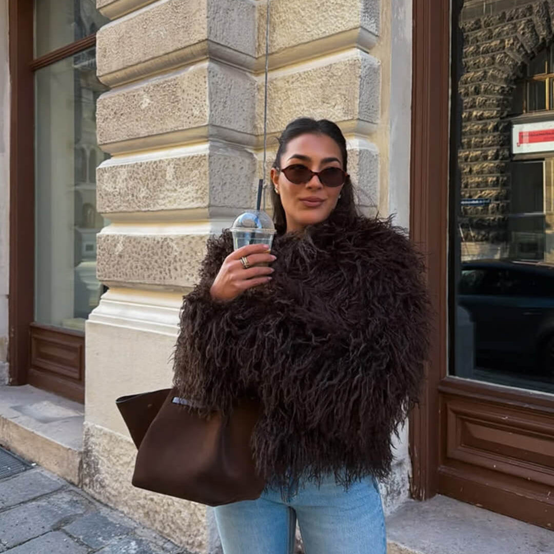 Adjoa Faux Fur Coat