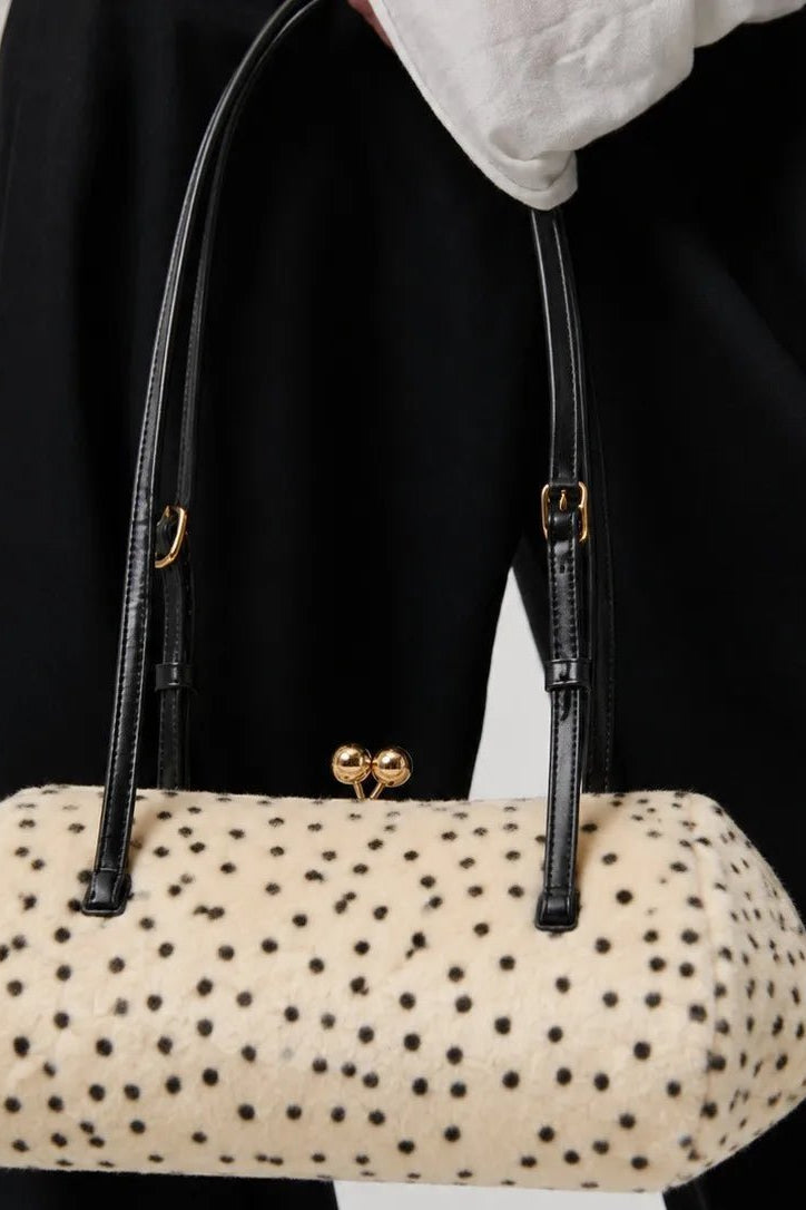 SOKYND Anna Cheetah Faux Fur Shoulder Bag BagSOKYND-427991-BEI-28-67735Beige28x13x12cm