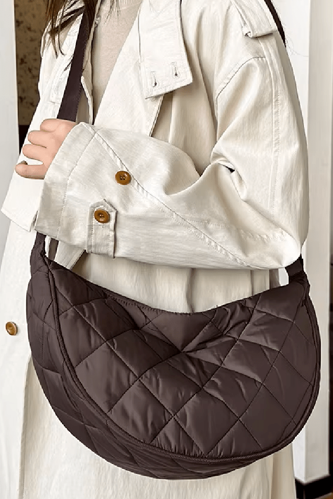SOKYND Clara Nylon Crossbody Belt Bag BagSOKYND-266199-DAR-OS-50135Darkbrown