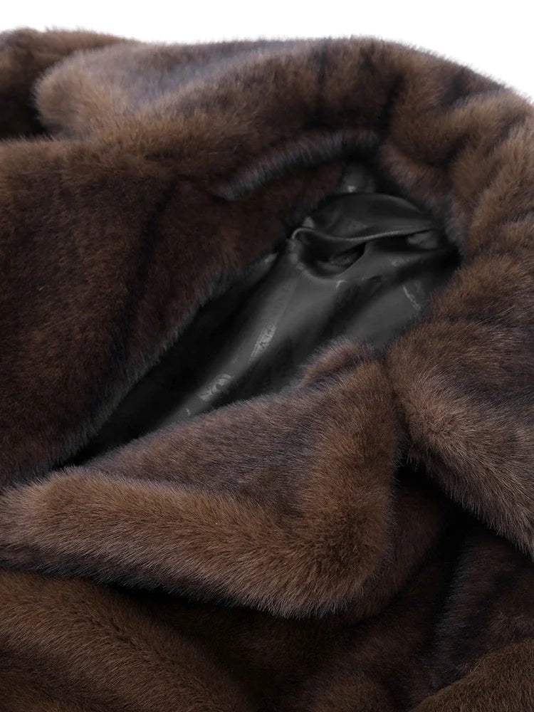 SOKYND Ellen Faux Fur Long Overcoat CoatSOKYND-393687-L-OS-90103L