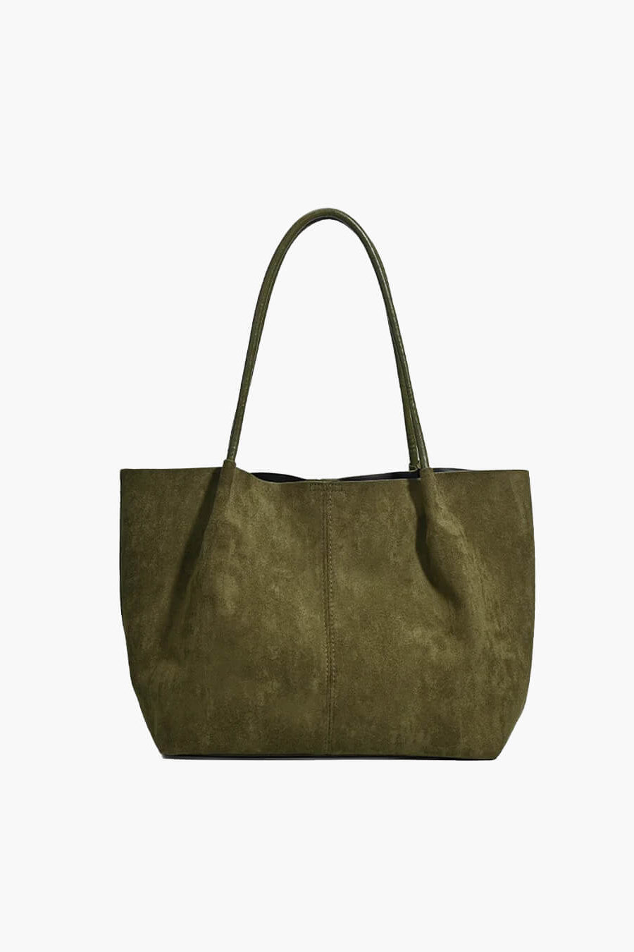 SOKYND Gina Suede Tote with Pouch BagSOKYND-414231-GRE-OS-77591Green