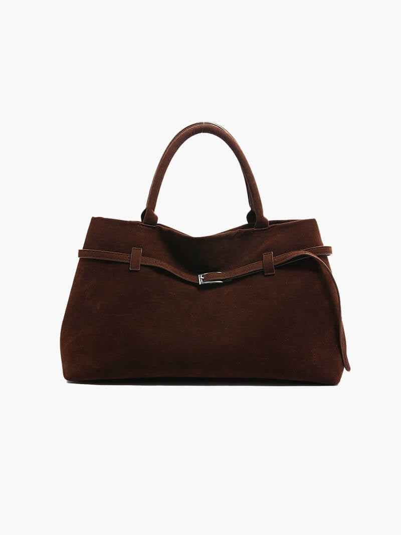 SOKYND Isabel Suede Bag BagSOKYND-234071-BRO-R-74199BrownRegular