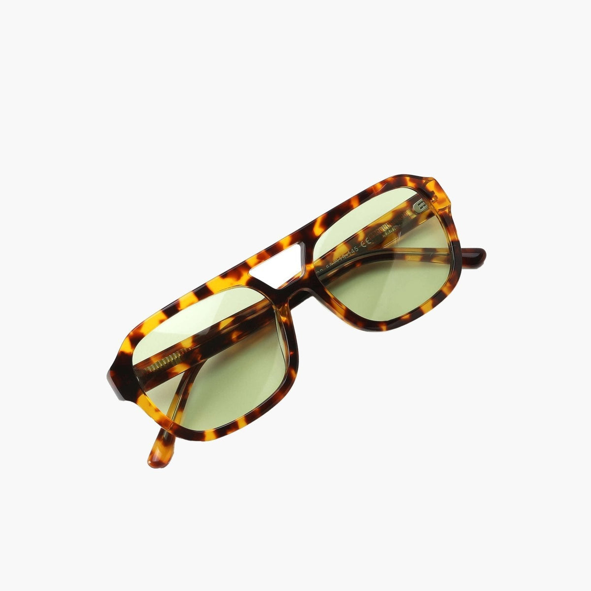SOKYND Jenny Oversized Cat-Eye Sunglasses AccessoriesSOKYND-102999-TOR-OS-86071Tortoise / Green