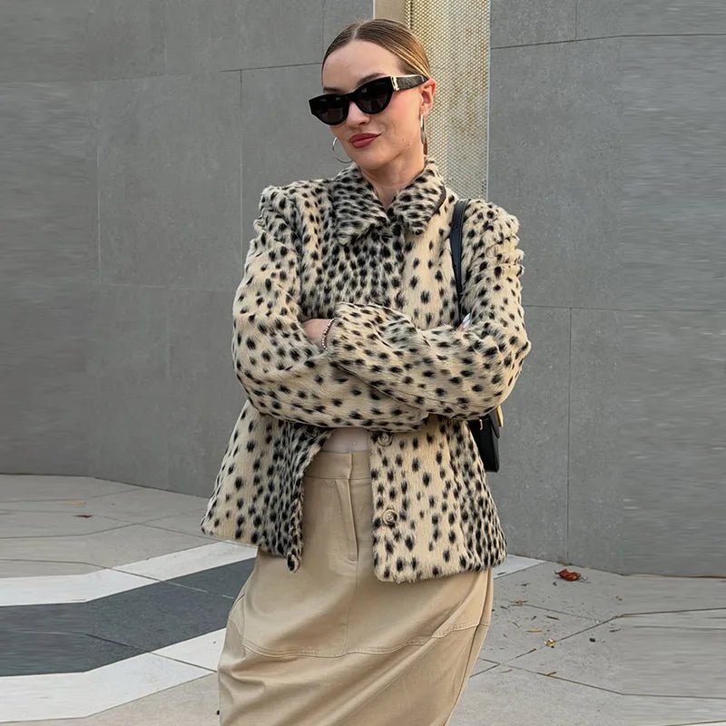 SOKYND Julia Leopard Faux Fur Two-Piece Set Top & Skirt SetSOKYND-547991-JAC-S-88023JacketS