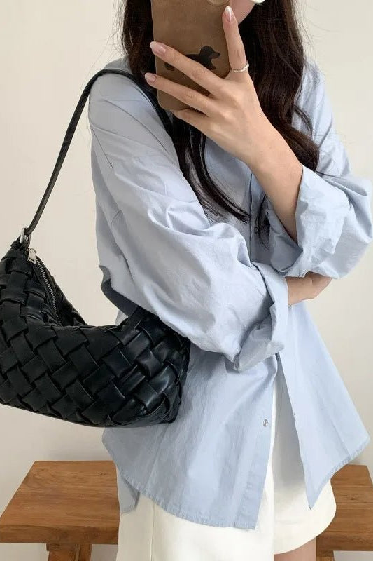SOKYND Julia Minimalist Hobo Shoulder Bag BagSOKYND-774679-BLA-OS-26455Black