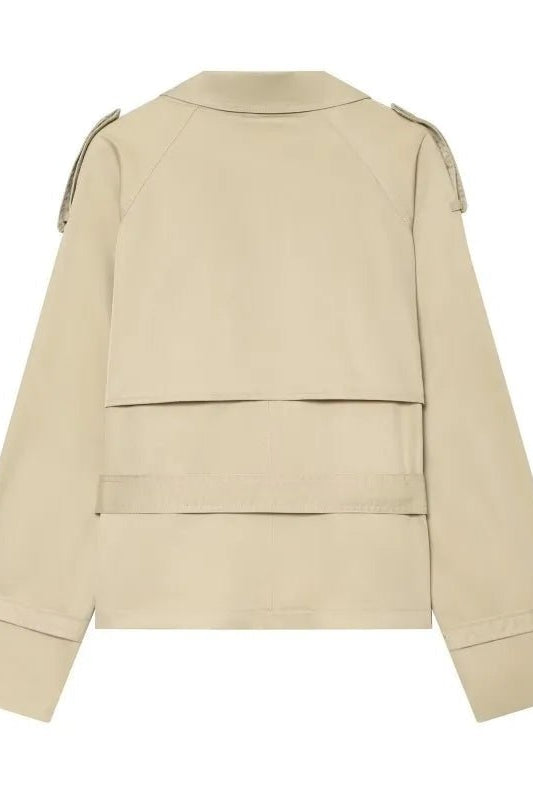 SOKYND Lucy Belted Trench Coat CoatSOKYND-541143-BEI-L-32407BeigeL