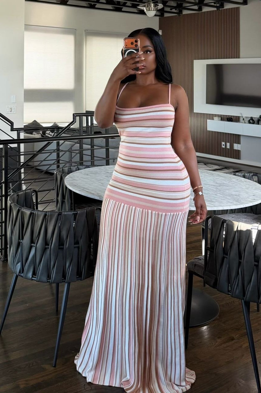 SOKYND Maria Striped Cami Maxi Dress DressSOKYND-259415-S-OS-30583S