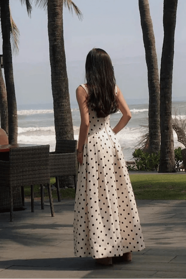 SOKYND Martha Polka Dot Midi Dress DressSOKYND-234327-XS-OS-07767XS