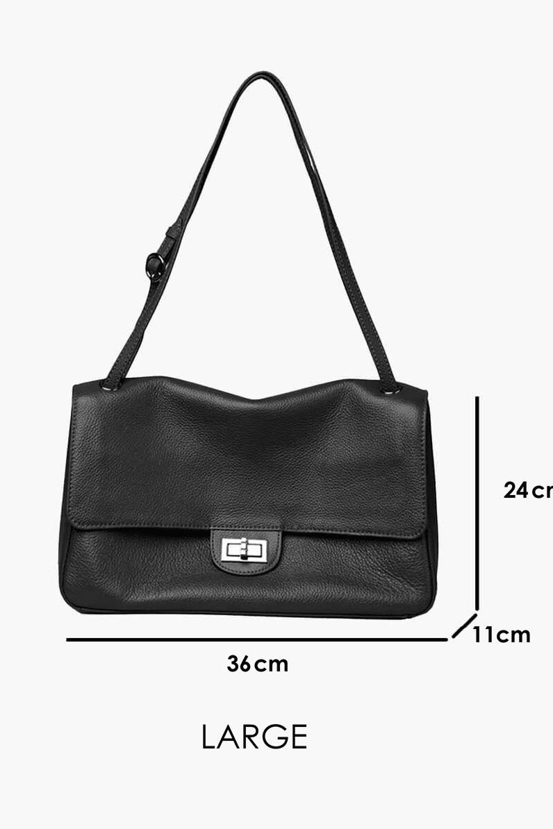 SOKYND Melissa Crossbody Shopper Bag BagSOKYND-313687-BLA-OS-98935Small: 32x9x22cmBlack