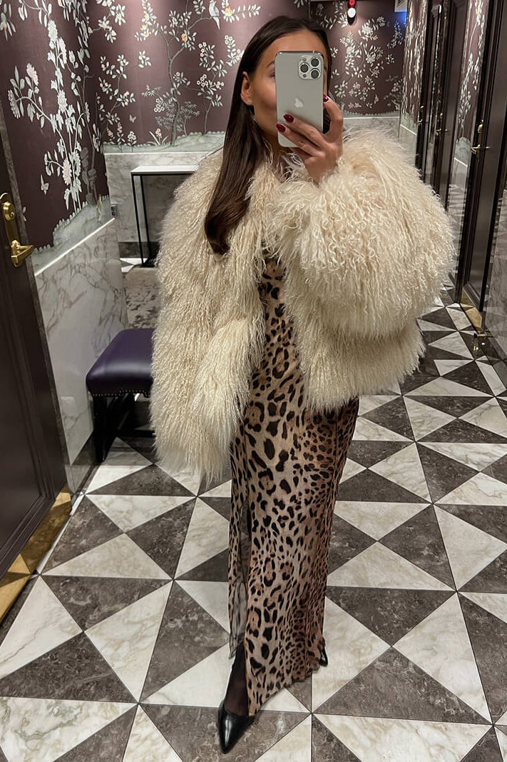 SOKYND Miranda Faux Fur Coat Coats & Jacketsgr1767356248758150368WhiteL