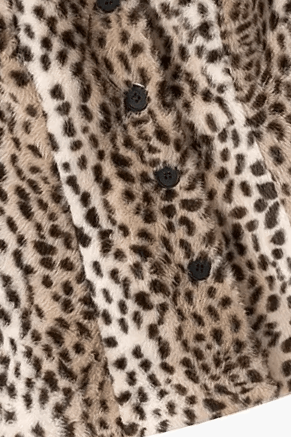 SOKYND Rose Leopard Faux Fur Cropped Jacket JacketSOKYND-698967-S-OS-47991S