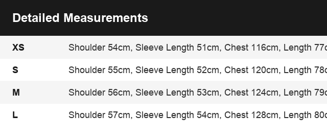 Size Guide