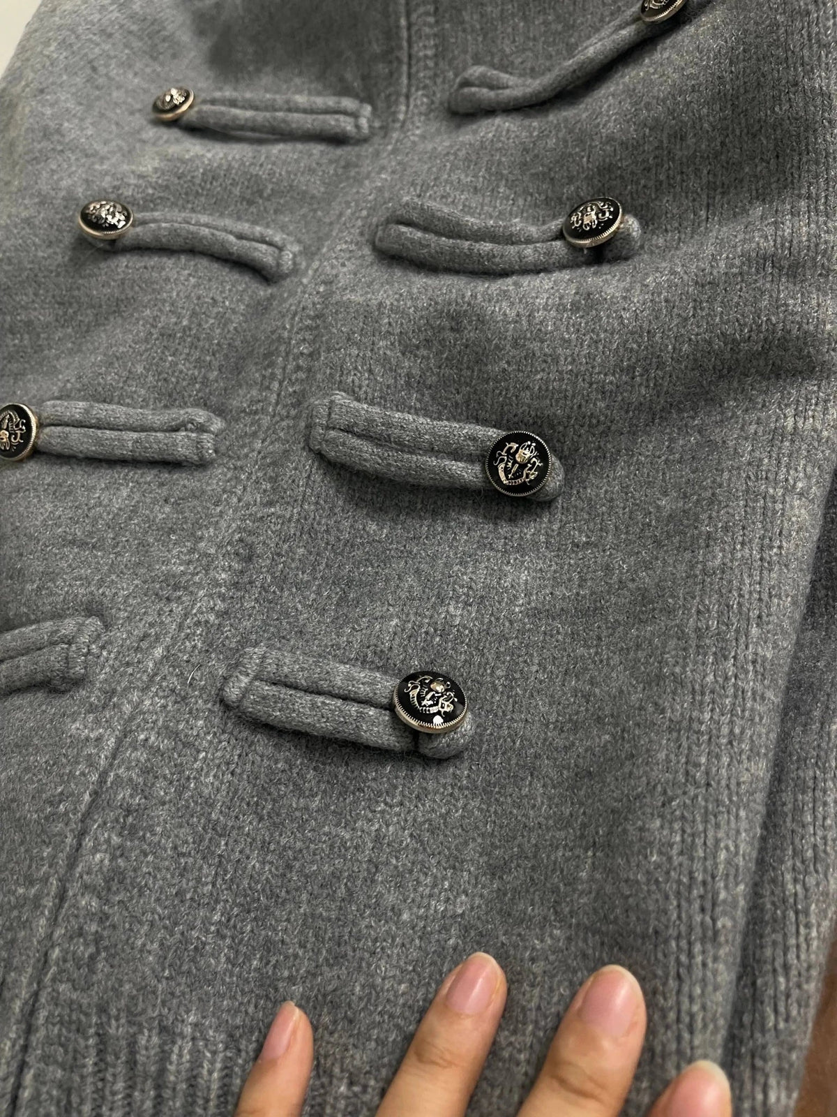 Amelia Turtleneck Zip Knit Cardigan