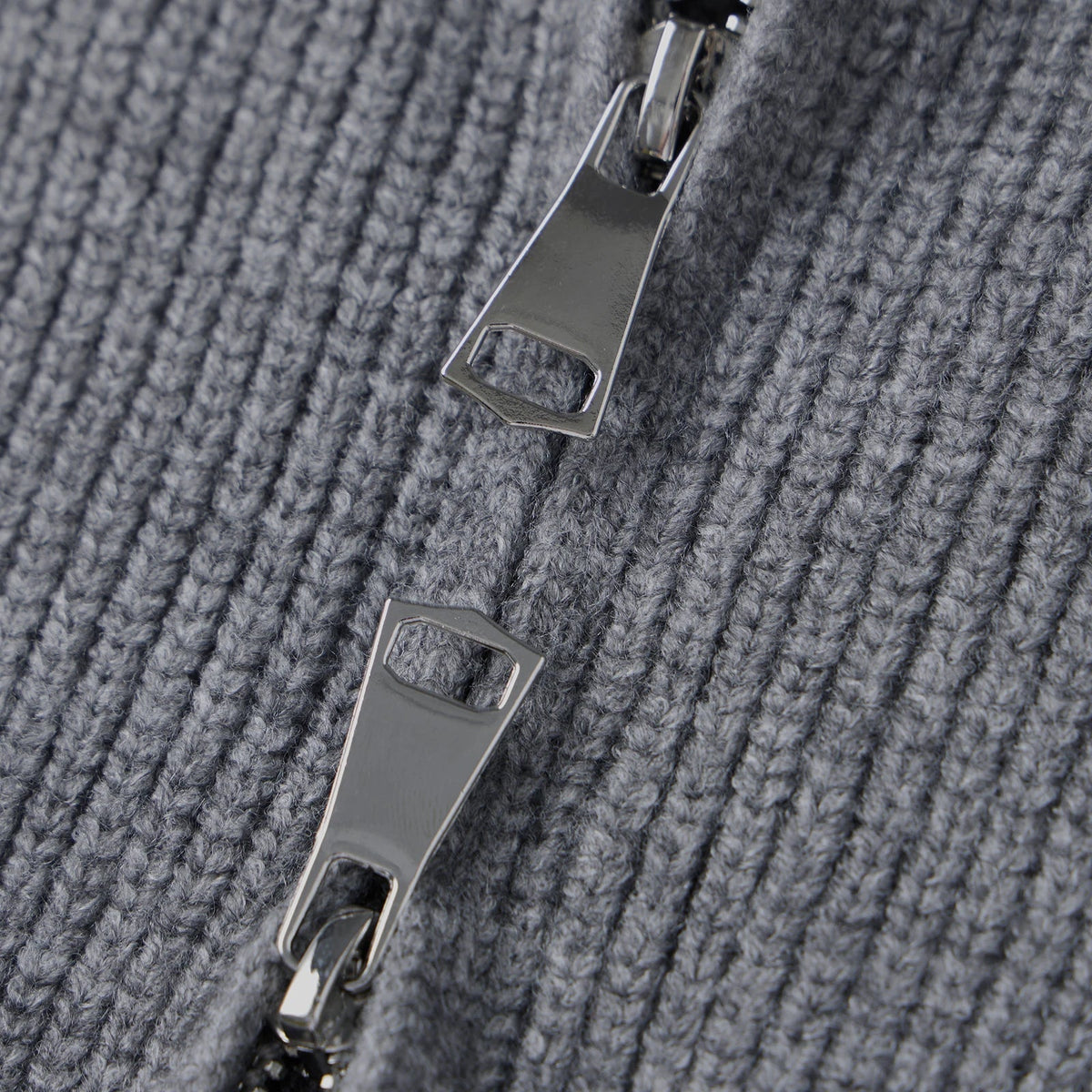 Esther Double Zip Knit Cardigan