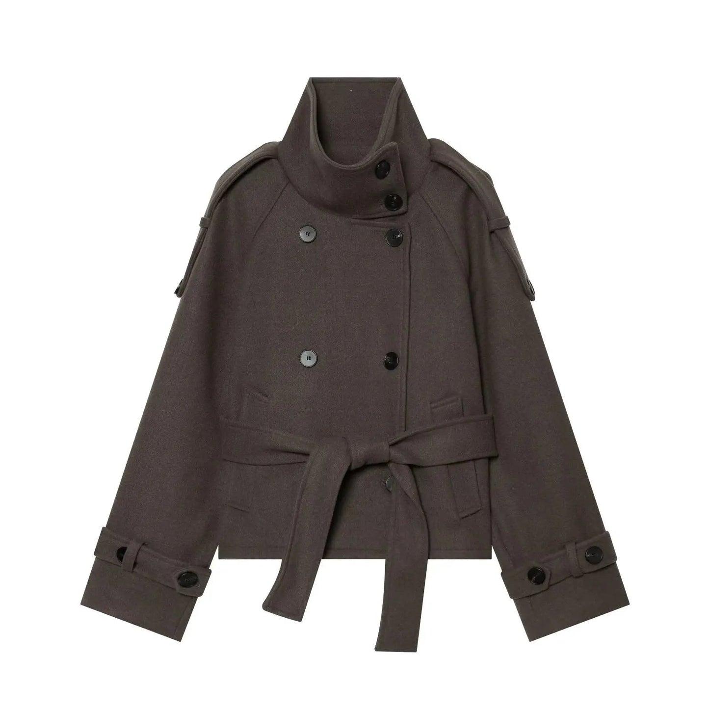 Alicia Double Breasted Belted Coat