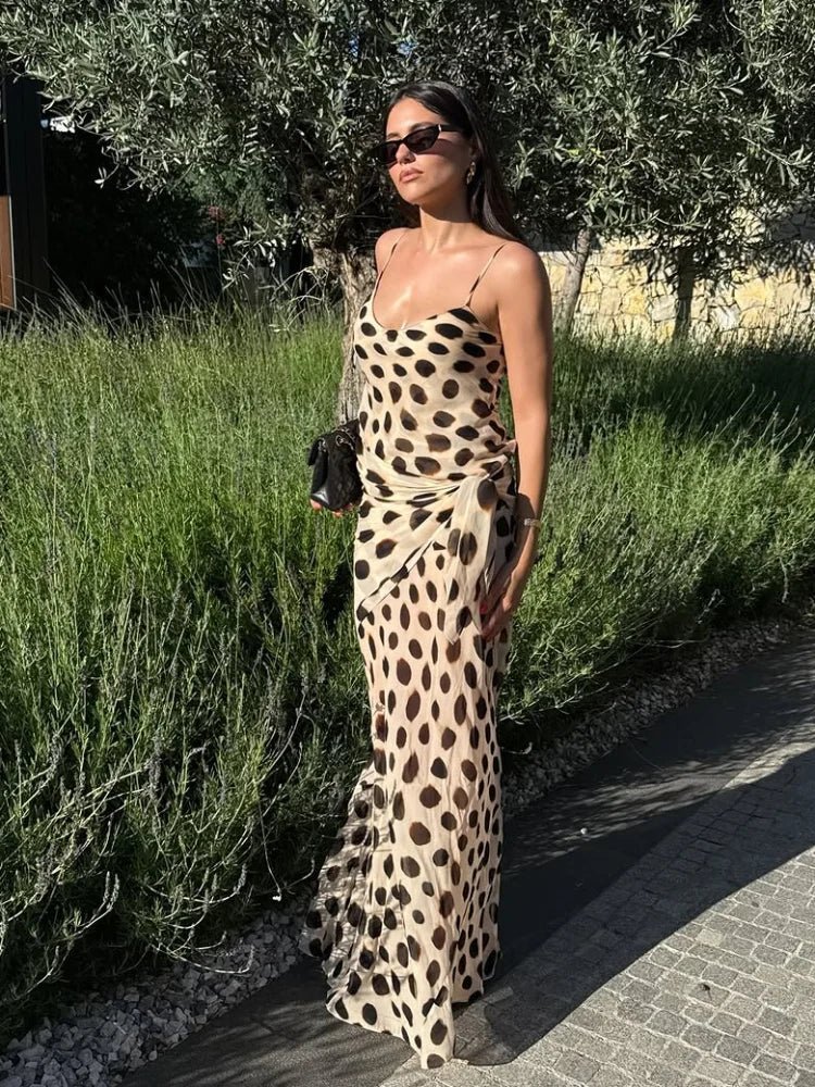 Sophia Printed Slip Dress