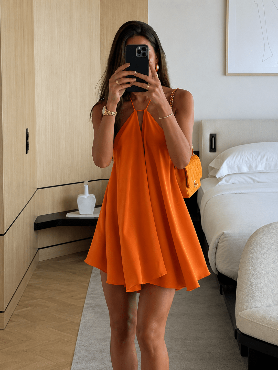 Harper Halter Mini Dress