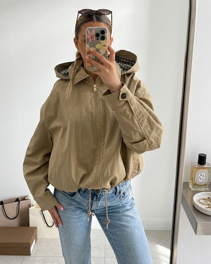 Nicole Hooded Zip Jacket