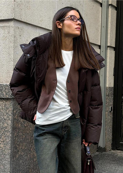 Lola Oversized Puffer Jacket with Detachable Hood