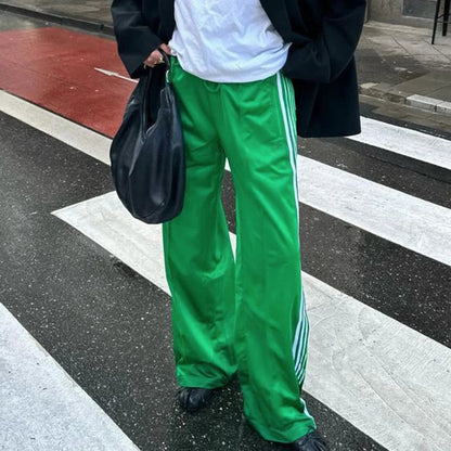 Lily Striped Drawstring Sweatpants