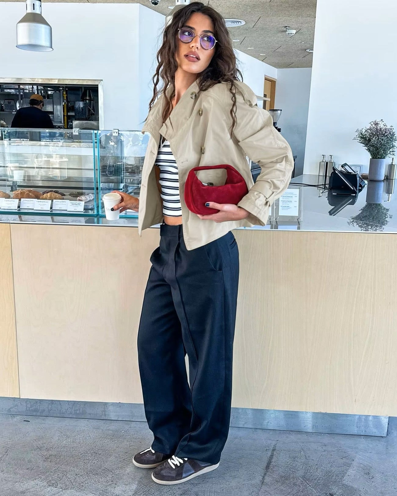 Lucy Belted Trench Coat