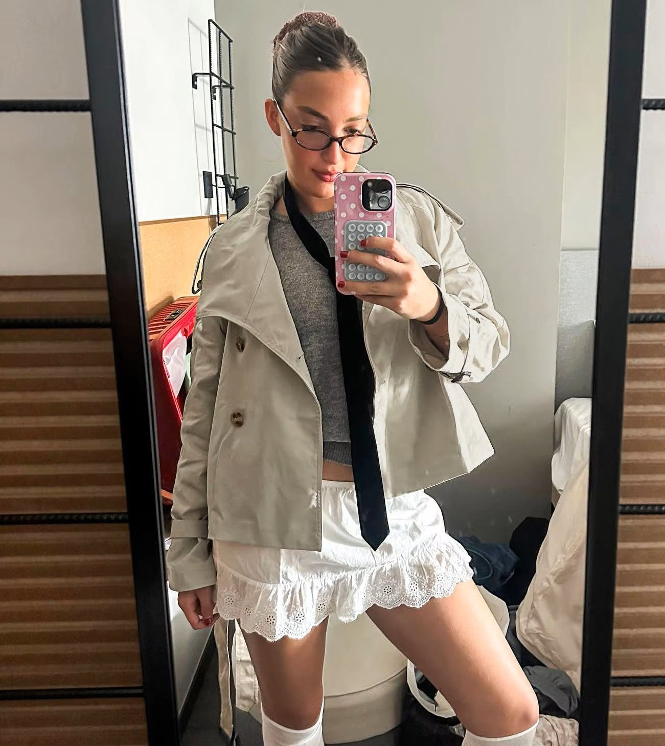 Lucy Belted Trench Coat