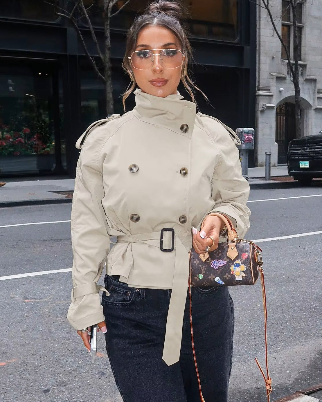 Lucy Belted Trench Coat