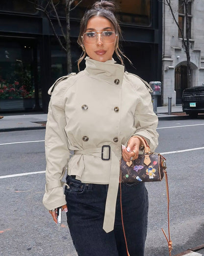 Lucy Belted Trench Coat