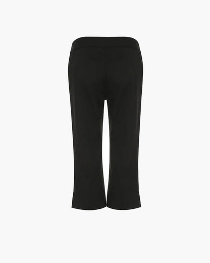 Xanthe Black Capri Activewear Pants