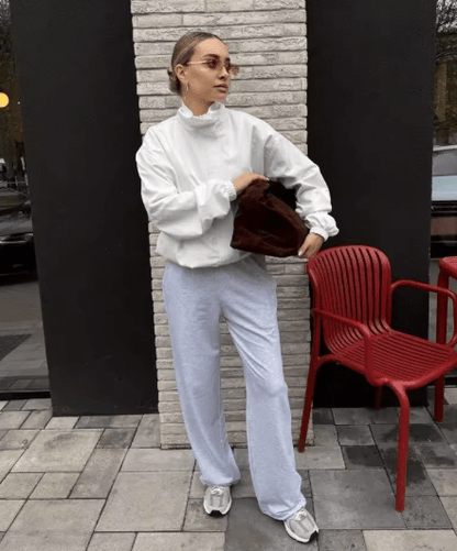 SOKYND Adelita Waterproof Bomber Jacket Coats & JacketsWhiteM