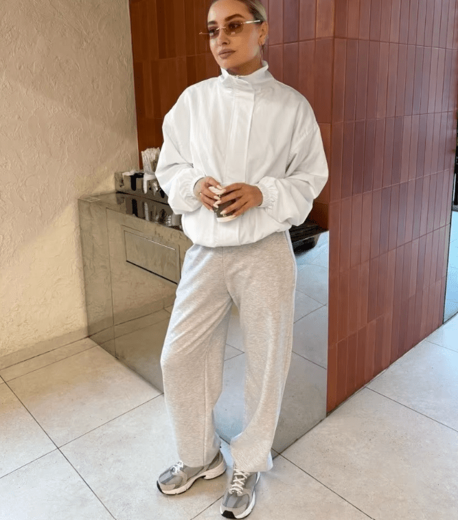 SOKYND Adelita Waterproof Bomber Jacket Coats & JacketsWhiteM
