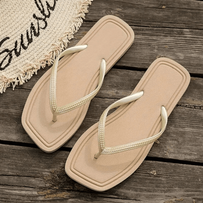 SOKYND Aetria Square Toe EVA Sandals ShoesSOKYND-746647-BEI-3637-33271Beige36-37