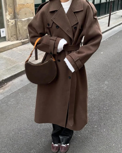 SOKYND Amelia Autumn Winter Coat Coats & JacketsBrownM