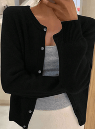 Annie Button Front Knit Cardigan