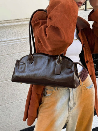 SOKYND Audrey Elongated Shoulder Bag BagSOKYND-923671-BRO-OS-50583Brown