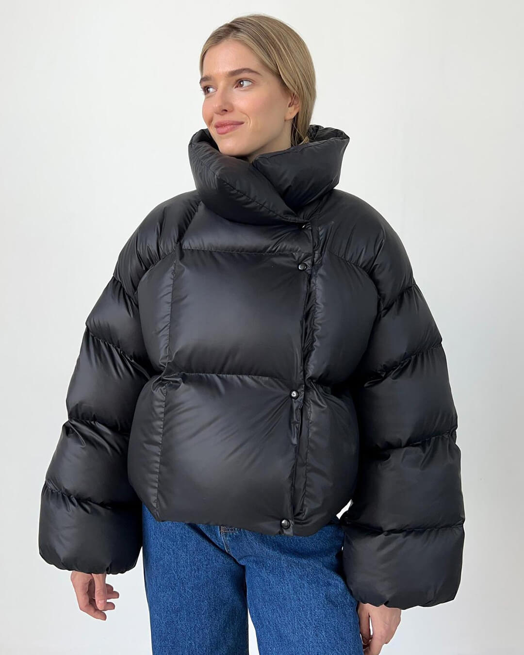 SOKYND Bettina Puffer Jacket Coats & Jacketsxt1767625273841129171BlackM