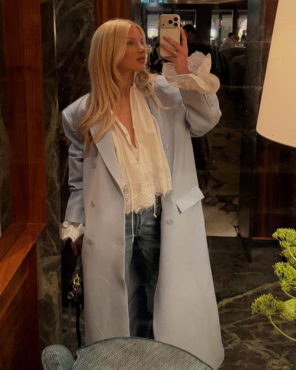 SOKYND Carla Embroidery Lace Trim Blouse BlouseSOKYND-464087-M-OS-70263M