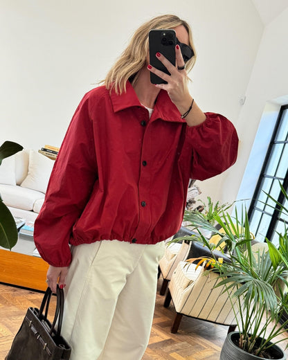 SOKYND Celeste High - Neck Jacket Coats & JacketsRedM