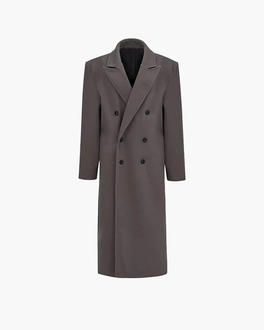 SOKYND Charlene Maxi Coat Coats & JacketskB1767625273833264043BrownS