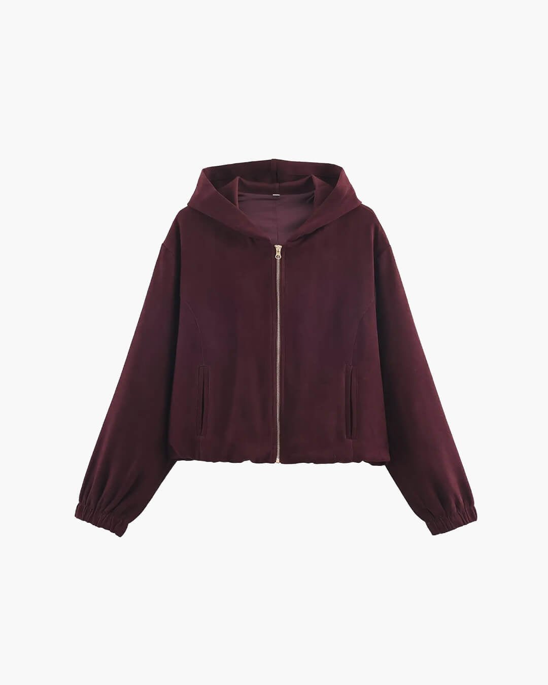 SOKYND Clara Hooded Tracksuit Set Matching SetsZh1772777205909302684SetBurgundyXS