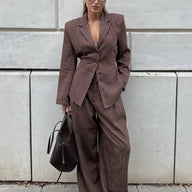 Dorothy Pinstripe Pant Suit