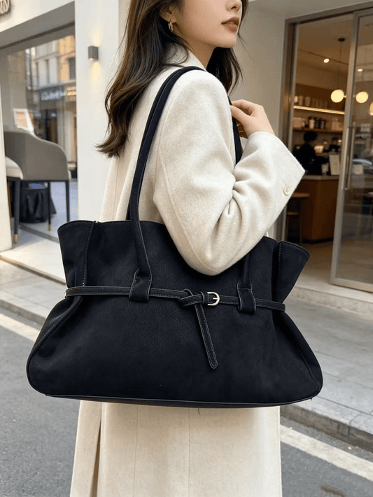 Ellie Belted Tote Bag