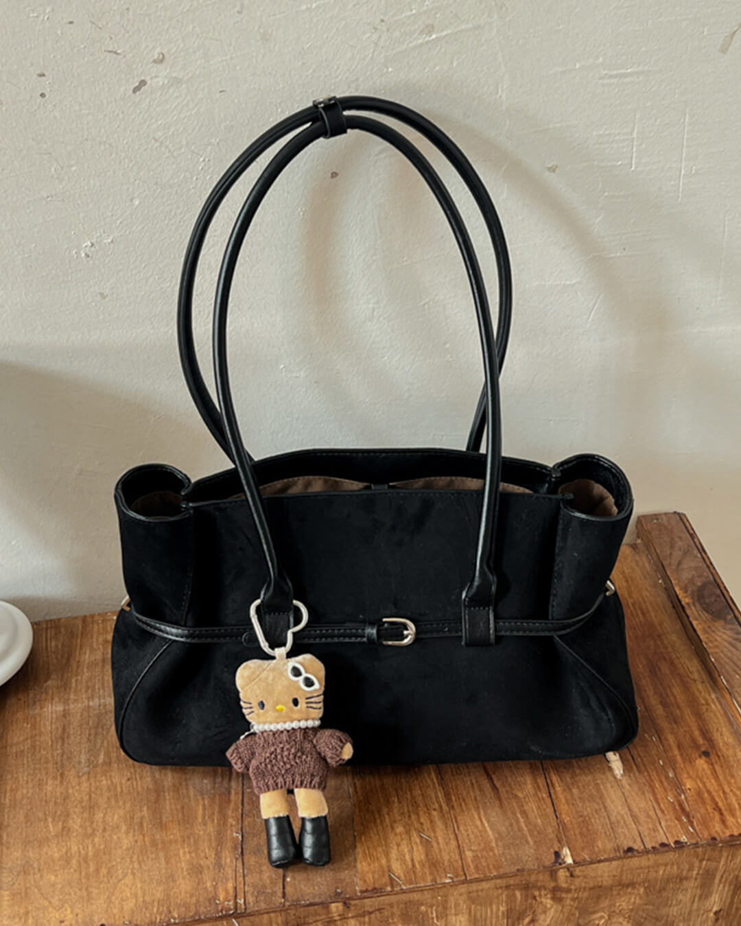 SOKYND Ellie Belted Tote Bag BagSOKYND-748695-OLI-OS-71351Olive Green