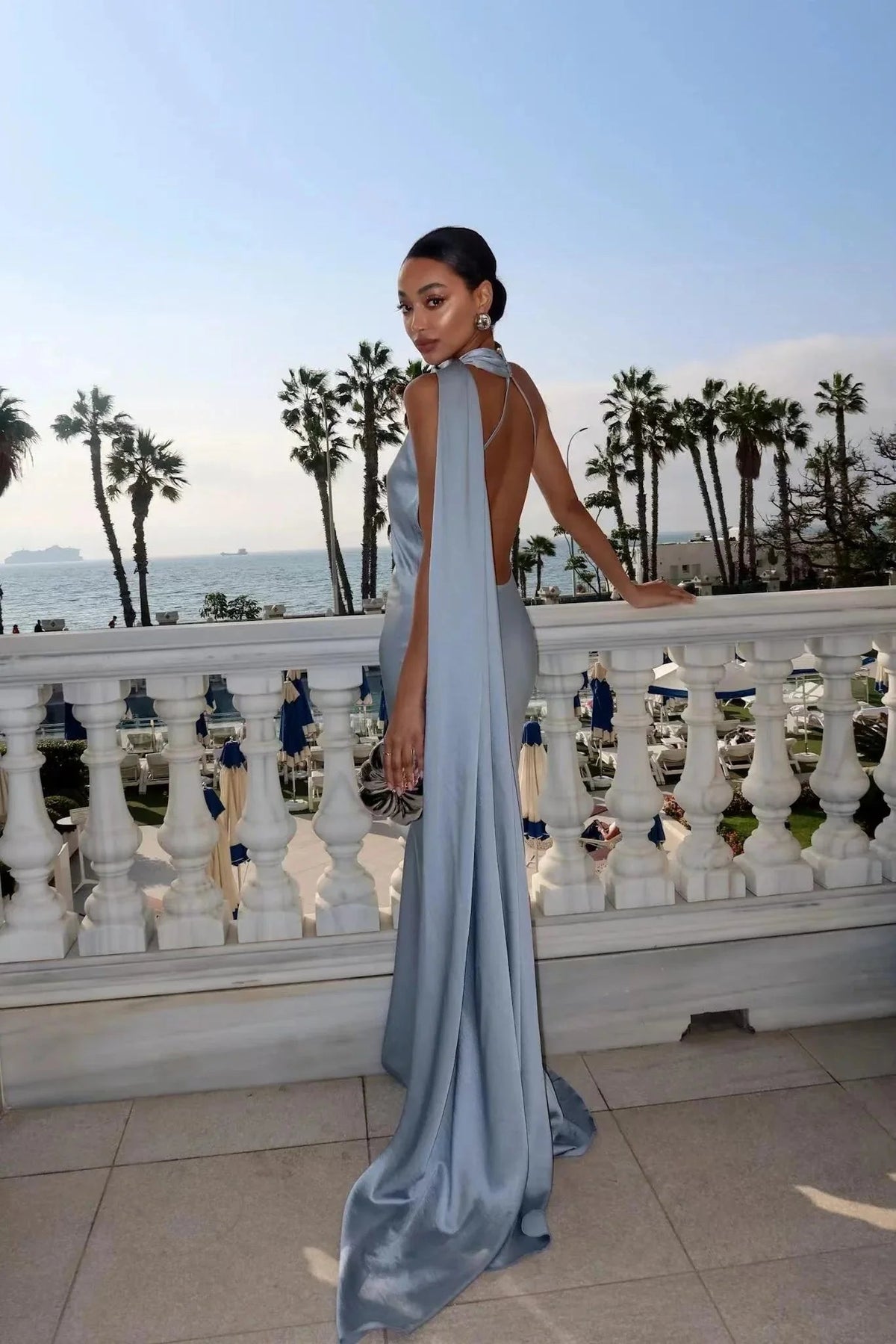 SOKYND Felicity Satin Ribbon Backless Evening Gown DressesSOKYND-301783-BLA-S-49975BlackS