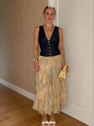 Hannah saia maxi boho em camadas [max 255]