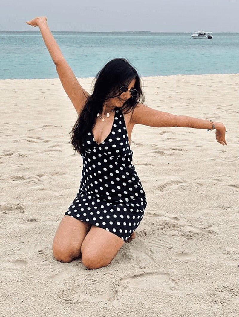 SOKYND Harper Backless Polka Dot Mini Dress DressSOKYND-922327-M-OS-98871M