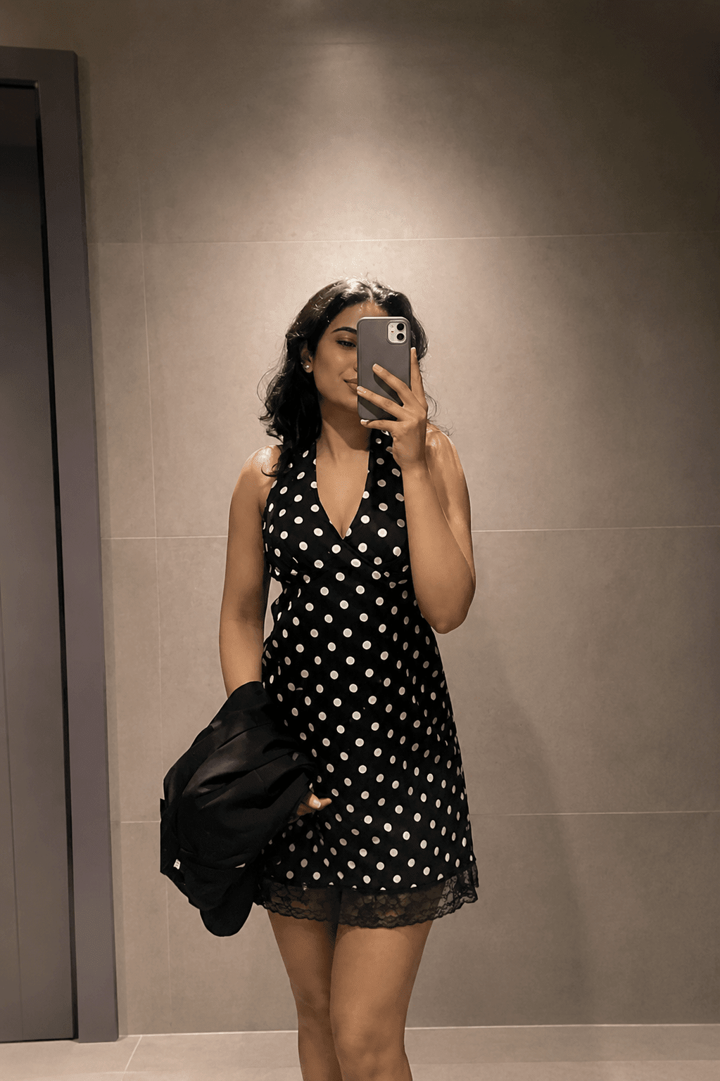 SOKYND Harper Backless Polka Dot Mini Dress DressSOKYND-922327-M-OS-98871M