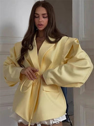 Jacinta Wide Sleeve Belted Blazer