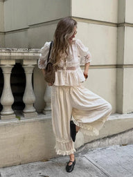 Aderinsola Lace Lantern Suit