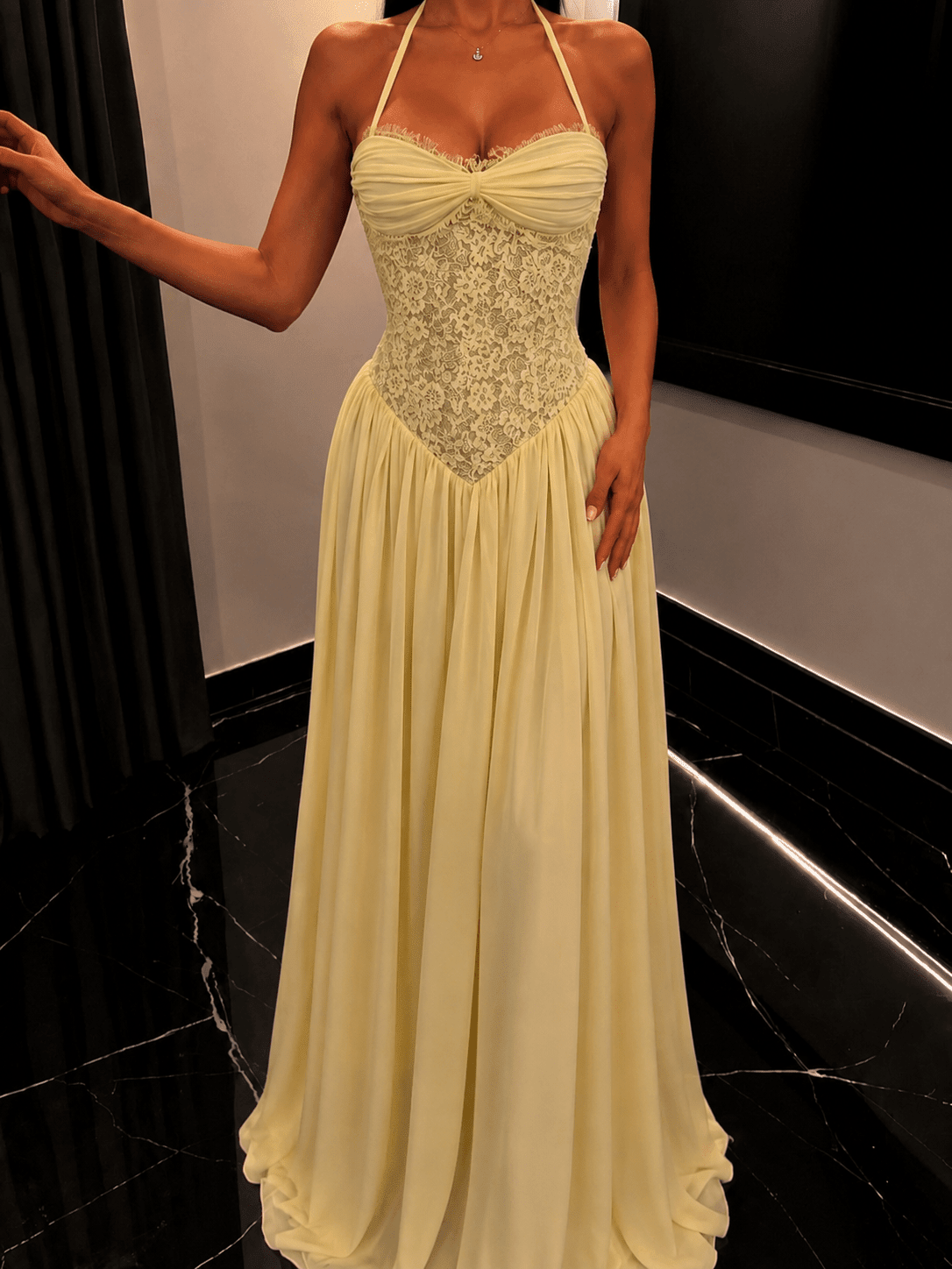 SOKYND Jeanna Halter Corset Maxi Dress DressSOKYND-551063-S-OS-16247S